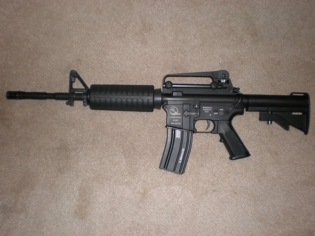 M15A4 Carbine: electric airsoft replica example.