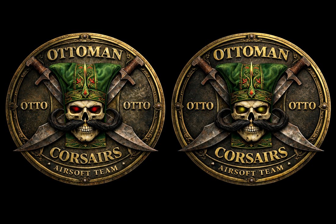 Round emblem alternatives.