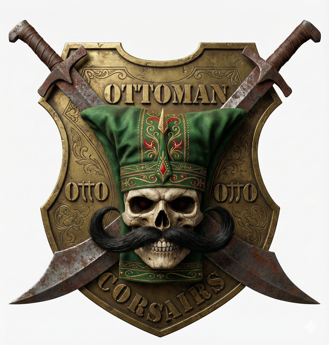 An alternative inspired by the classic emblem.